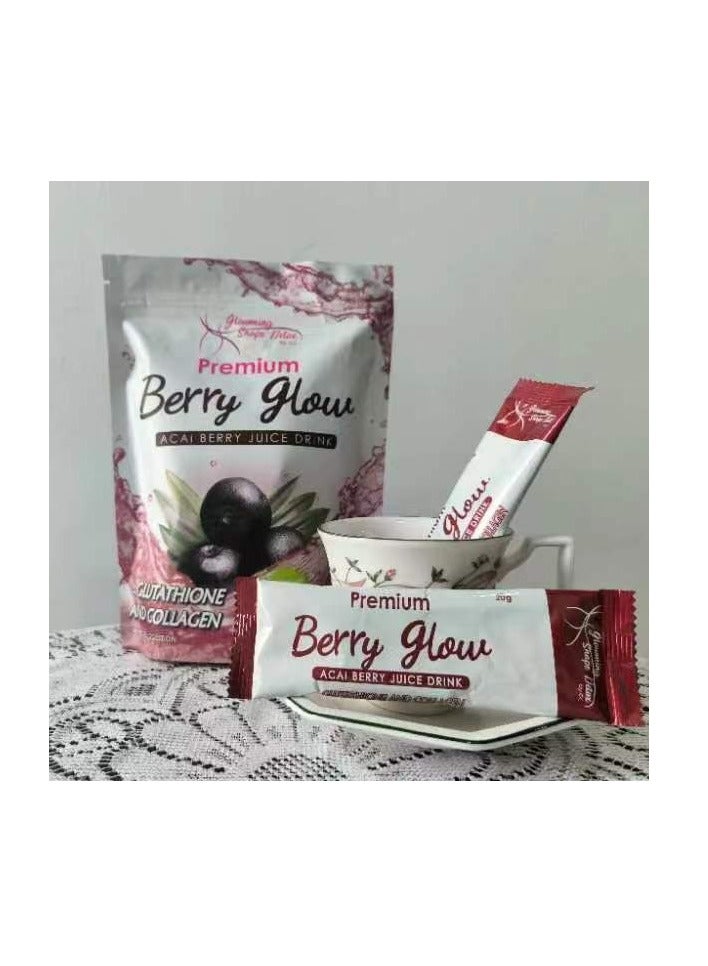 Premium Glowing Shape Detox by Premium Berry Glow Drink 10 x 20g‏ ‏ - Image 3